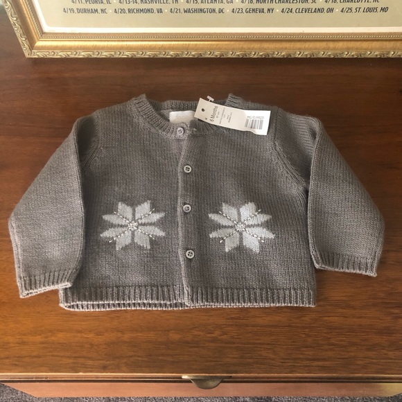 merino wool baby cardigan